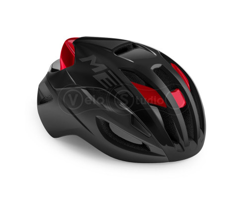 Шолом MET Rivale Black/Red Matt/Glosy S