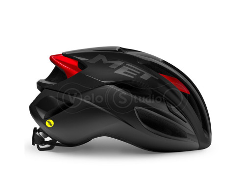 Шолом MET Rivale Mips Black Red / Matt Glossy S