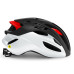 Шолом MET Rivale Mips Black White Red / Matt Glossy L