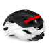 Шолом MET Rivale Mips Black White Red / Matt Glossy L