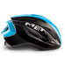 Шлем MET Strale Black/Cyan Panel Glossy M