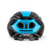 Шлем MET Strale Black/Cyan Panel Glossy M