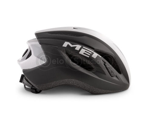 Шолом MET Strale Black White Panel Matt M