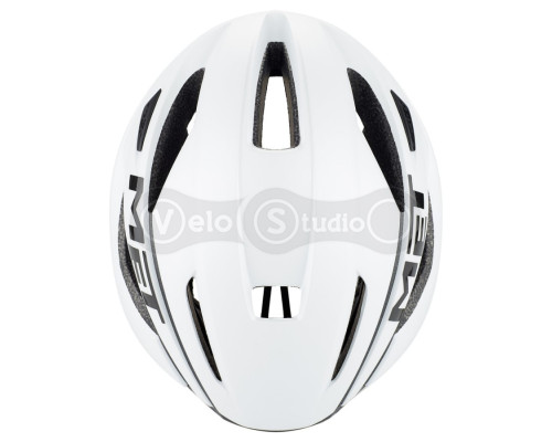 Шлем MET Strale White Black Matt Glossy M