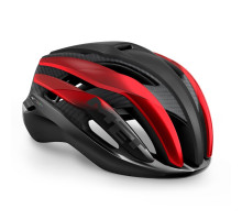 Шолом MET Trenta 3K Carbon Black Red Matt Glossy S