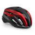 Шолом MET Trenta 3K Carbon Black Red Matt Glossy S