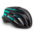 Шолом MET Trenta Black Shaded Green Matt Glossy M