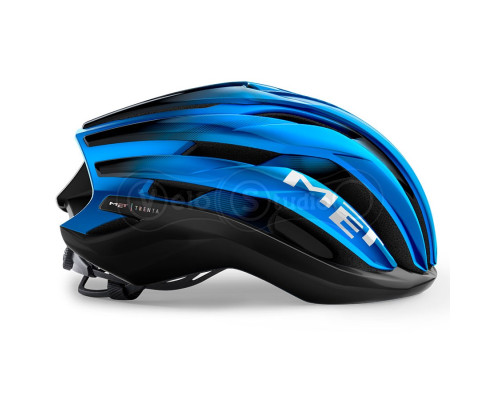 Шолом MET Trenta Mips Black Blue Metallic Matt Glossy S