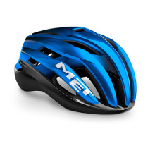 Шолом MET Trenta Mips Black Blue Metallic Matt Glossy S