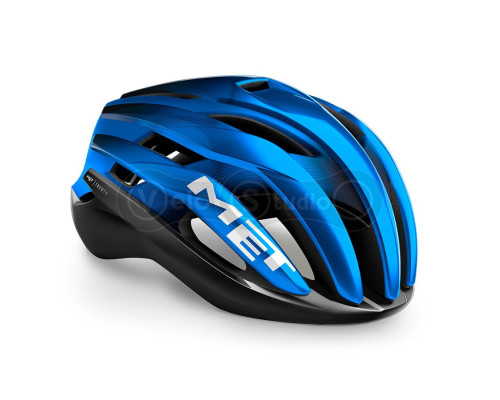 Шолом MET Trenta Mips Black Blue Metallic Matt Glossy S