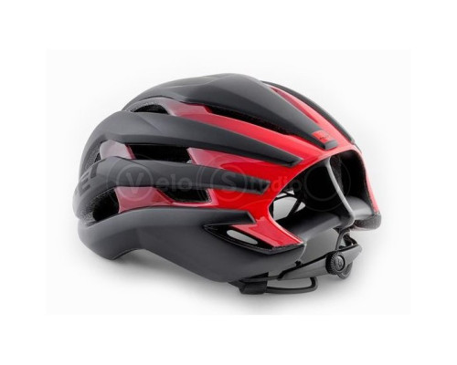 Шолом MET Trenta Mips Black Shaded Red Matt Glossy M