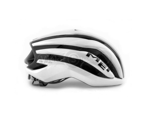 Шолом MET Trenta Mips White Black Matt Glossy S
