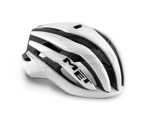 Шолом MET Trenta Mips White Black Matt Glossy S