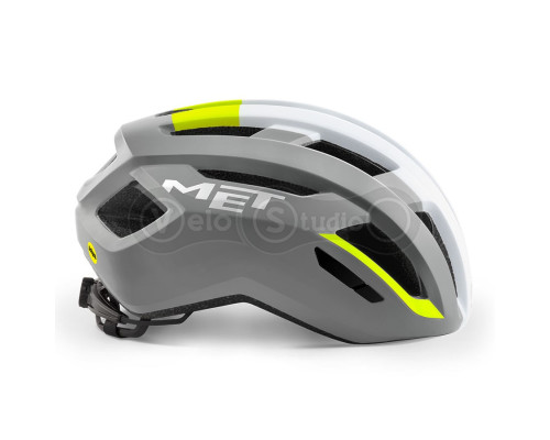 Шолом MET Vinci Mips Gray Fluo Yellow Glossy L