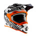Шолом O`Neal 2SRS Helmet Spyde 2.0 Black/White/Orange L (59/60 см)