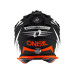 Шолом O`Neal 2SRS Helmet Spyde 2.0 Black/White/Orange L (59/60 см)