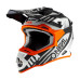 Шолом O`Neal 2SRS Helmet Spyde 2.0 Black/White/Orange L (59/60 см)