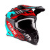 Шолом O`Neal 2SRS Helmet Spyde 2.0 Black/Teal/Red L (59/60 см)