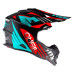 Шолом O`Neal 2SRS Helmet Spyde 2.0 Black/Teal/Red L (59/60 см)