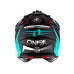 Шолом O`Neal 2SRS Helmet Spyde 2.0 Black/Teal/Red L (59/60 см)