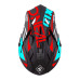 Шолом O`Neal 2SRS Helmet Spyde 2.0 Black/Teal/Red L (59/60 см)