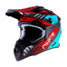 Шолом O`Neal 2SRS Helmet Spyde 2.0 Black/Teal/Red L (59/60 см)