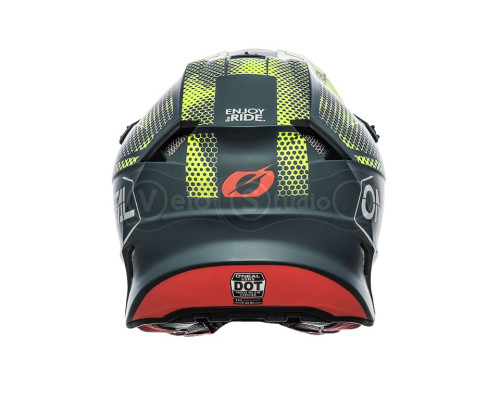 Шолом O`Neal 5SRS Polyacrylite Helmet Covert Charcoal/Neon Yellow L (59/60 см)
