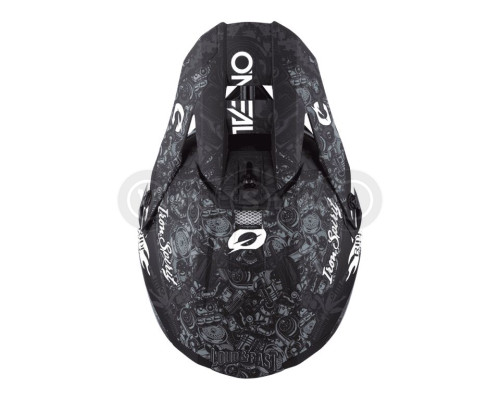 Шолом O`Neal 5SRS Polyacrylite Helmet HR Black/White L (59/60 см)