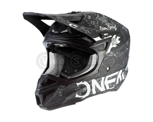 Шолом O`Neal 5SRS Polyacrylite Helmet HR Black/White L (59/60 см)