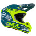 Шлем O`Neal 5SRS Polyacrylite Helmet HR Blue/Neon Yellow L (59/60 см)