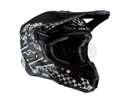 Шолом O`Neal 5SRS Polyacrylite Helmet Rider Black/White M (57/58 см)