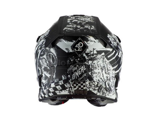 Шолом O`Neal 5SRS Polyacrylite Helmet Rider Black/White M (57/58 см)