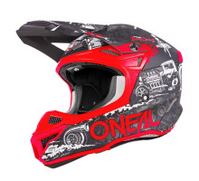 Шолом O`Neal 5SRS Polyacrylite Helmet HR Black/Red L (59/60 см)