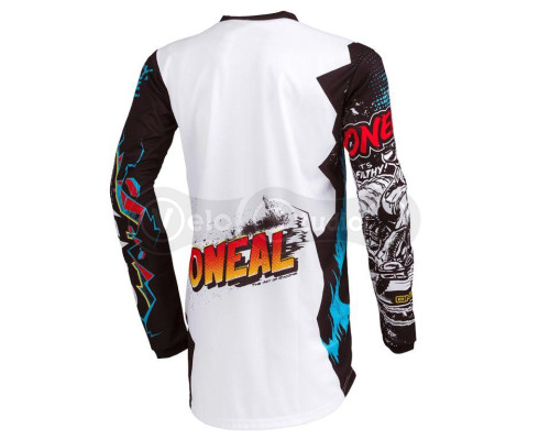 Вело джерси O`Neal Element Jersey Villain White размер S