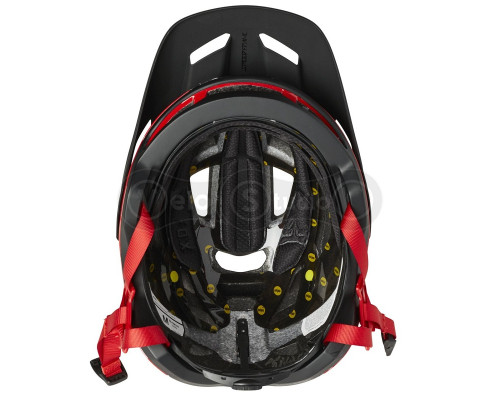 Вело шолом FOX SpeedFrame Pro Mips Black Red M (55-59 см)