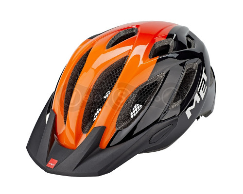 Вело шлем MET Crossover Black Orange M (52-59 см)