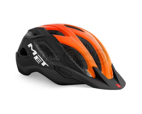 Вело шлем MET Crossover Black Orange M (52-59 см)