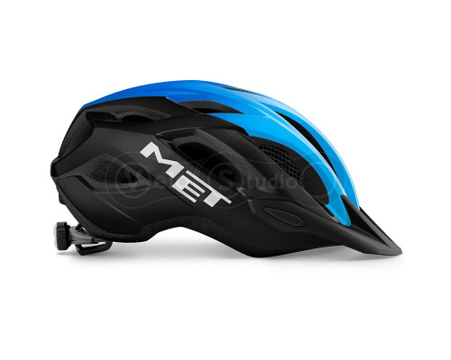 Вело шолом MET Crossover Blue Black XL (60-64 см)