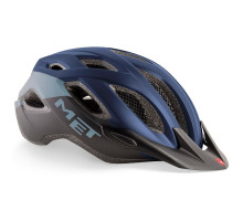 Вело шолом MET Crossover Blue Black XL (60-64 см)