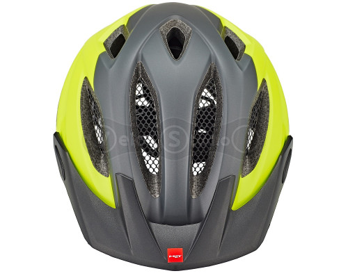 Вело шолом MET Crossover Fluo Yellow Gray XL (60-64 см)