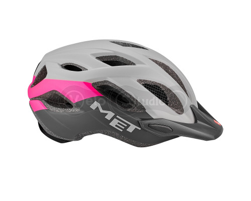 Вело шлем MET Crossover Gray Pink Matt M (52-59 см)