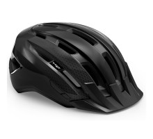 Вело шолом MET Downtown Black Glossy S/M (52-58 см)