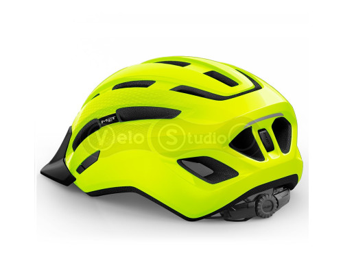 Вело шолом MET Downtown Fluo Yellow Glossy M/L (58-61 см)