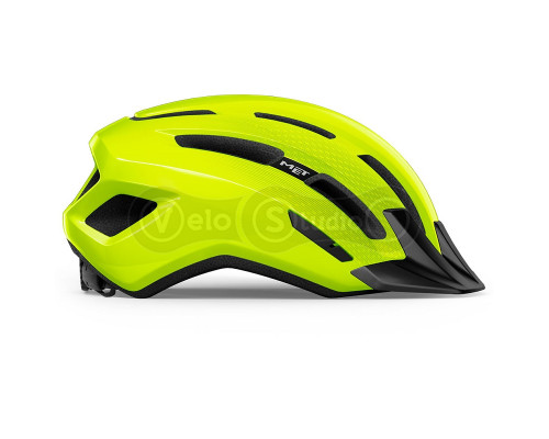 Вело шолом MET Downtown Fluo Yellow Glossy M/L (58-61 см)