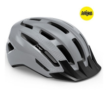 Вело шлем MET Downtown MIPS Gray Glossy S/M (52-58 см)