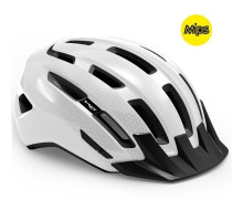 Вело шлем MET Downtown MIPS White Glossy S/M (52-58 см)
