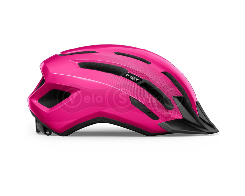 Вело шолом MET Downtown Pink Glossy S/M (52-58 см)