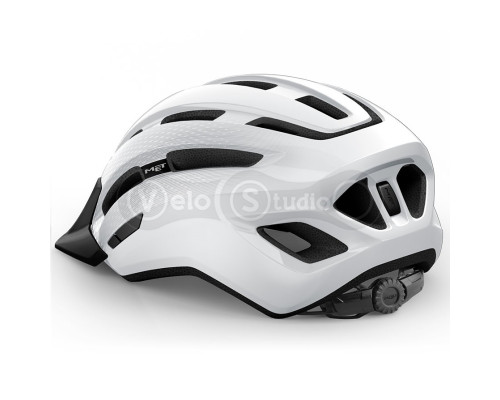 Вело шолом MET Downtown White Glossy S/M (52-58 см)