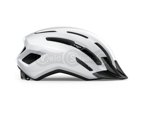 Вело шолом MET Downtown White Glossy S/M (52-58 см)