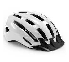 Вело шолом MET Downtown White Glossy S/M (52-58 см)